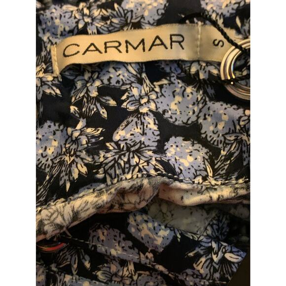 Brand new CARMAR Floral Chain Strap & Rivet Romper - Picture 9 of 11